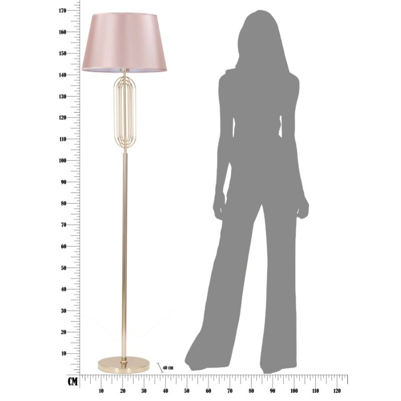 GLAM Lampadaire OVY – Glamour et Éclairage Chic Ø40x168,5 cm