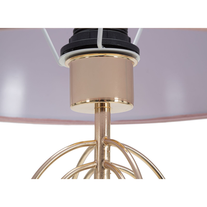 GLAM Lampe de Table Krista – Luxe et Élégance Glam Ø33x64 cm