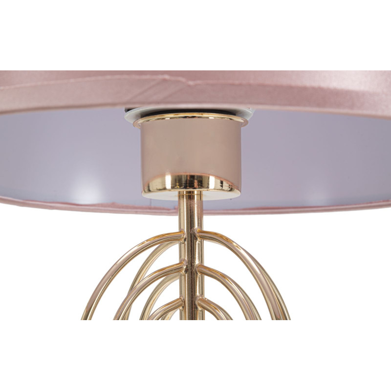 GLAM Lampe de Table Krista – Design Raffiné Ø28x55 cm