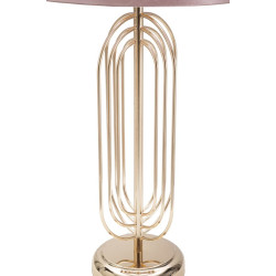 GLAM Lampe de Table Krista – Design Raffiné Ø28x55 cm