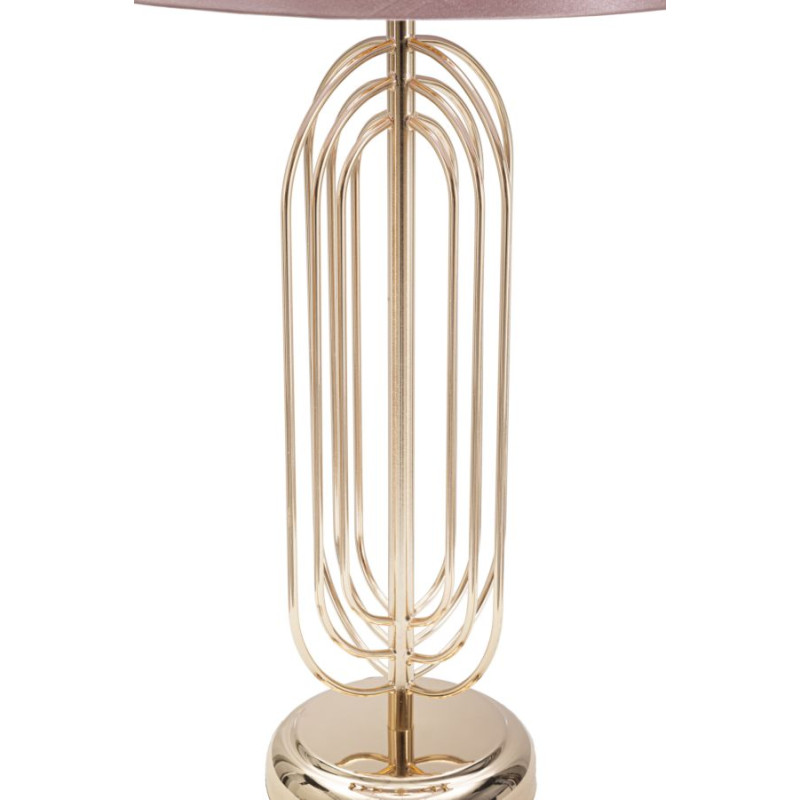 GLAM Lampe de Table Krista – Design Raffiné Ø28x55 cm