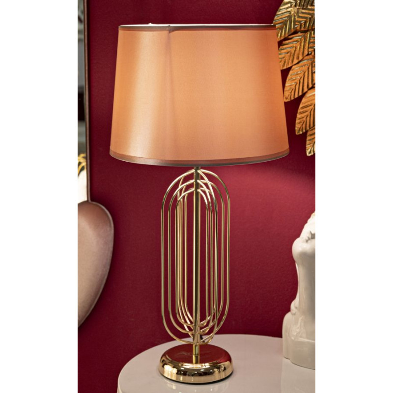 GLAM Lampe de Table Krista – Design Raffiné Ø28x55 cm