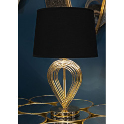 GLAM Lampe de Table MaxT – Élégance Contemporaine Ø24x44 cm
