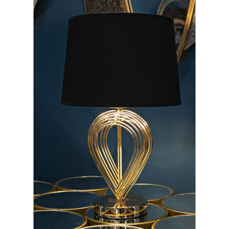 GLAM Lampe de Table MaxT – Élégance Contemporaine Ø24x44 cm