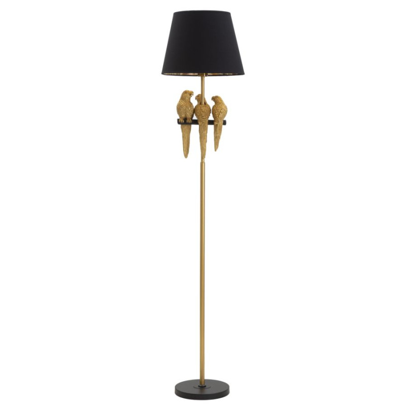 GLAM Lampadaire Perroquets – Élégance Animalière et Glamour Ø37x164,5 cm