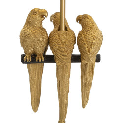 GLAM Lampadaire Perroquets – Élégance Animalière et Glamour Ø37x164,5 cm