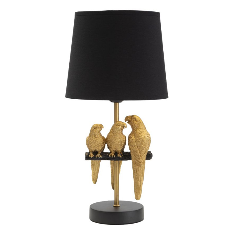 GLAM Lampe de Chevet Perroquets – Élégance et Style Contemporain Ø20x39 cm
