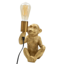 Lampe de table GLAM Monkey – Design Animalier Glam 17x14,5x25 cm