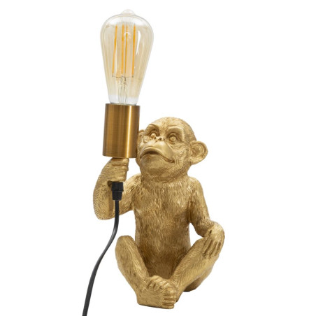 Lampe de table GLAM Monkey – Design Animalier Glam 17x14,5x25 cm