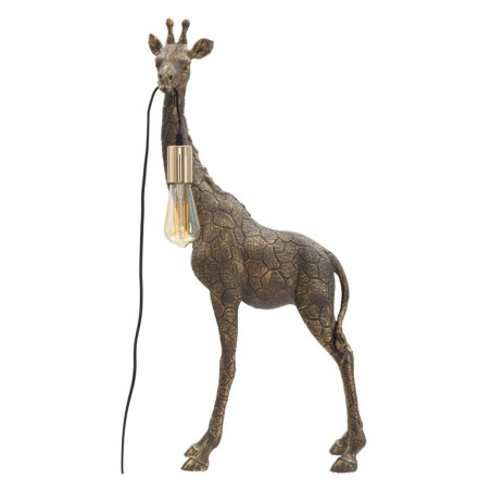 GLAM Lampe de Table Girafe – Élégance Animalière et Glamour 40x22x80 cm