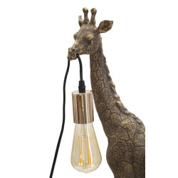 GLAM Lampe de Table Girafe – Chic et Style Glam 28x16x60 cm