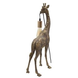 GLAM Lampe de Table Girafe – Chic et Style Glam 28x16x60 cm