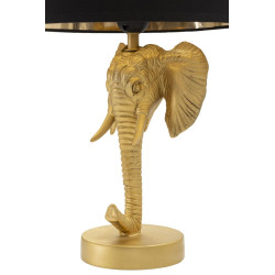 GLAM Lampe de Table Éléphant – Style Contemporain Ø25x43 cm