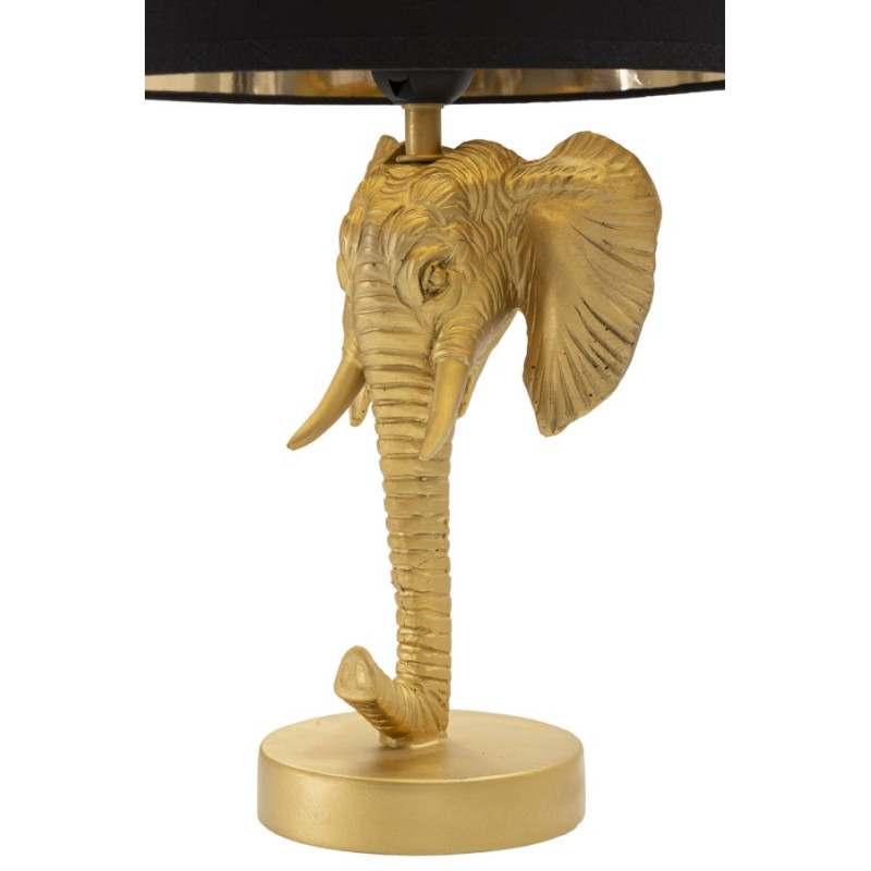 GLAM Lampe de Table Éléphant – Style Contemporain Ø25x43 cm