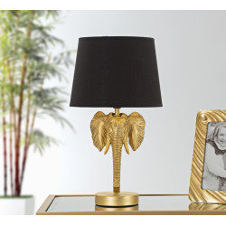 GLAM Lampe de Table Éléphant – Style Contemporain Ø25x43 cm