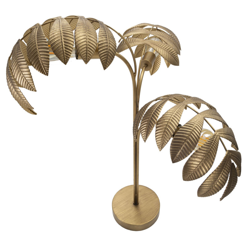 GLAM Lampe Leaf – Ambiance Naturelle et Style Glam Ø57x81 cm