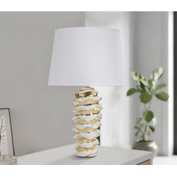 GLAM Lampe de Table Glam Space – Design Futuriste et Chic Ø33x53 cm