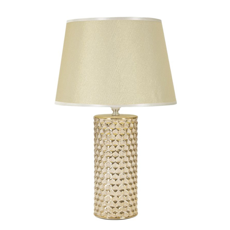 GLAM Lampe de Table Glam Gold – Luxe Brillant et Style Contemporain Ø30x47,5 cm