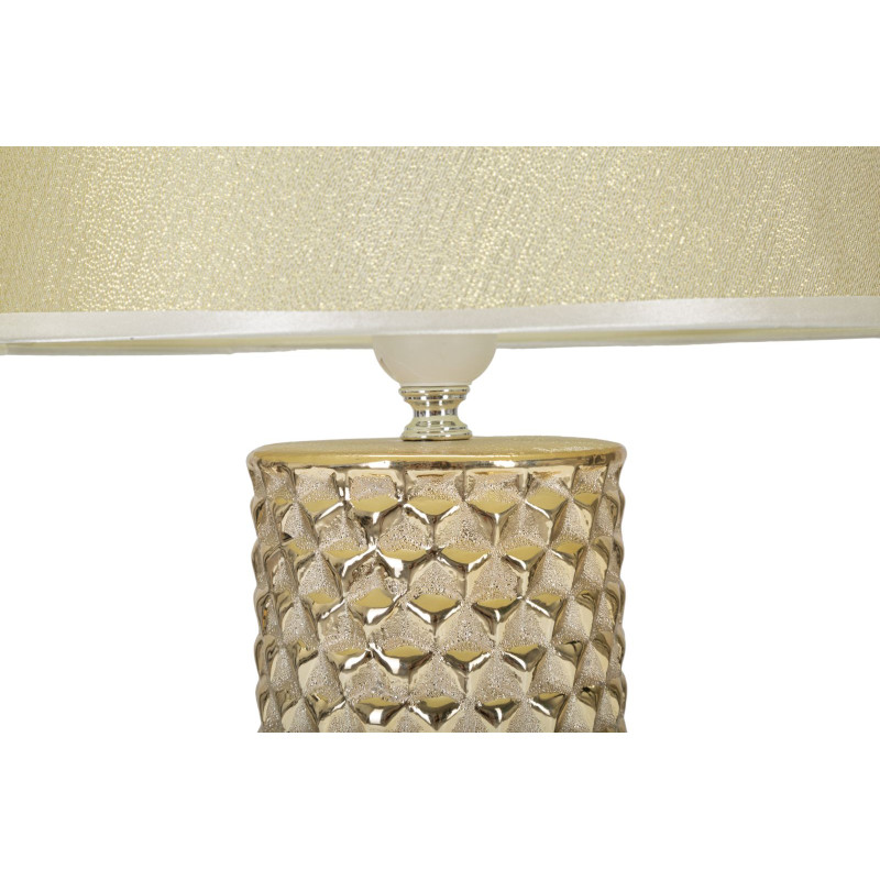 GLAM Lampe de Table Glam Gold – Luxe Brillant et Style Contemporain Ø30x47,5 cm