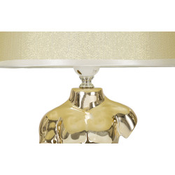 GLAM Lampe de Table Glam Man – Style Contemporain Chic 25x42,5 cm