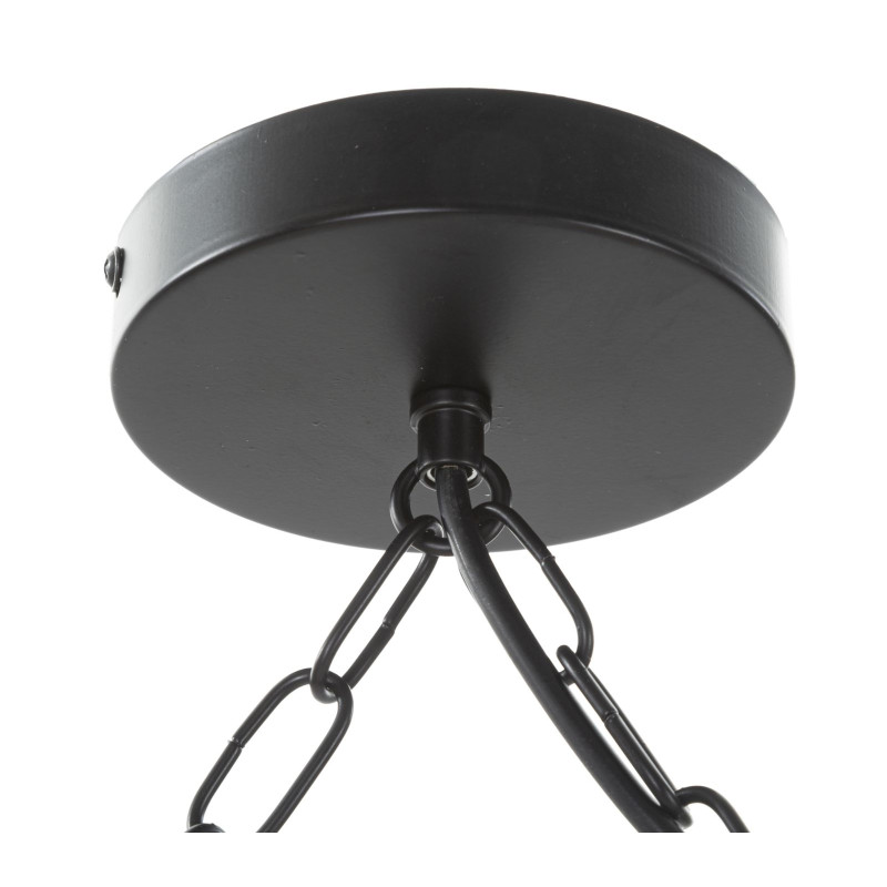 Plafonnier Bambou/Corde – Style Naturel et Élégant 80x15x120 cm