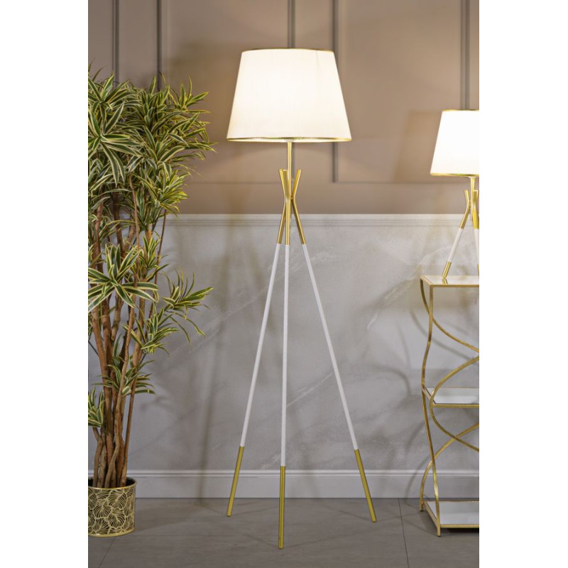 Lampadaire Triply – Style Glamour et Moderne Ø 61x154 cm