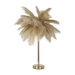 Lampe de Table Palm Cammello – Luxe Glam Ø 55x60 cm