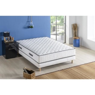 Matelas - 600 Ressorts - 140 x 190 cm - DEKO DREAM DETENTE - …quilibre - 24 cm - 7 zones