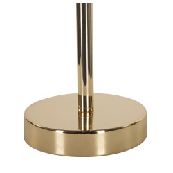 Lampe de Table Palm Gris – Glamour et Naturel Ø 55x60 cm