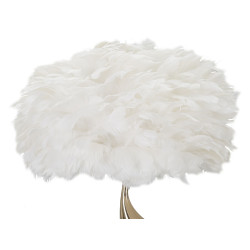 Lampe de Table Slim Blanc – Élégance Contemporaine Ø 40x63 cm