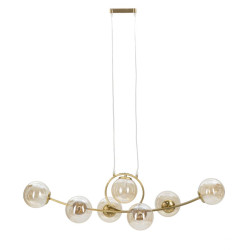 Plafonnier Japon 7 Lumières – Élégance et Luxe 115x30x36 cm