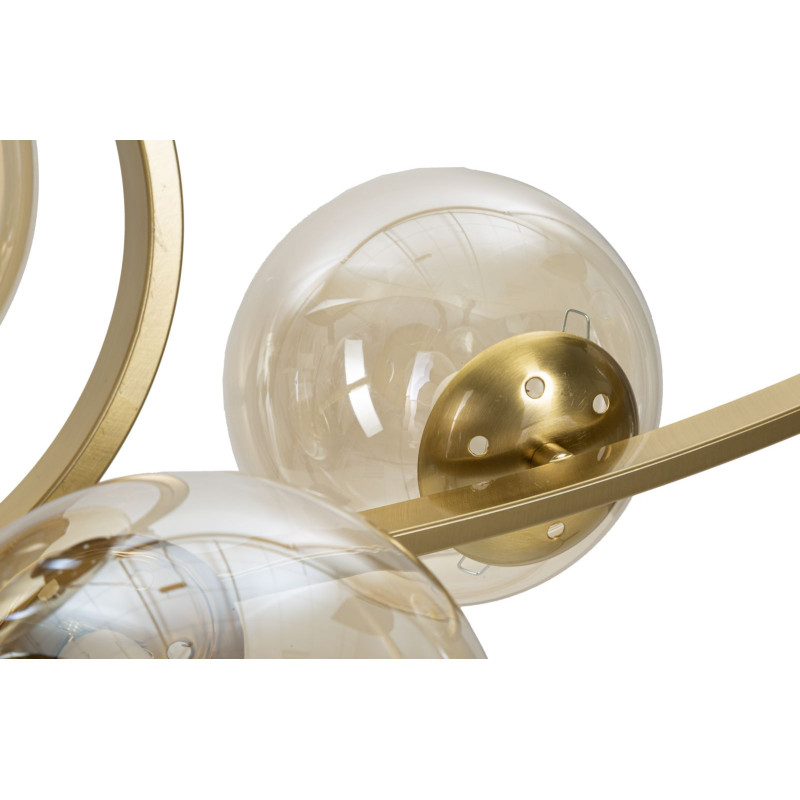 Plafonnier Japon 7 Lumières – Élégance et Luxe 115x30x36 cm