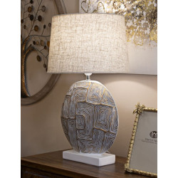 Lampe de Table Eclips – Design Moderne Ø 38x64 cm