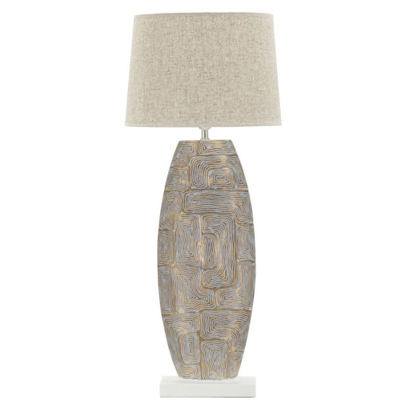 Lampe de Table Eclips Tower – Luxe Contemporain Ø 38x90 cm