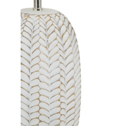 Lampe de Table Leaf – Élégance Naturelle Ø 35x65 cm