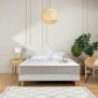 DEKO DREAM Matelas Magnifique - 140 x 190 cm - Ressorts ensachés et mémoire de forme - 5 zones de confort - 22 cm - Ferme