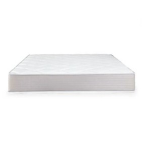 DEKO DREAM Matelas Magnifique - 140 x 190 cm - Ressorts ensachés et mémoire de forme - 5 zones de confort - 22 cm - Ferme