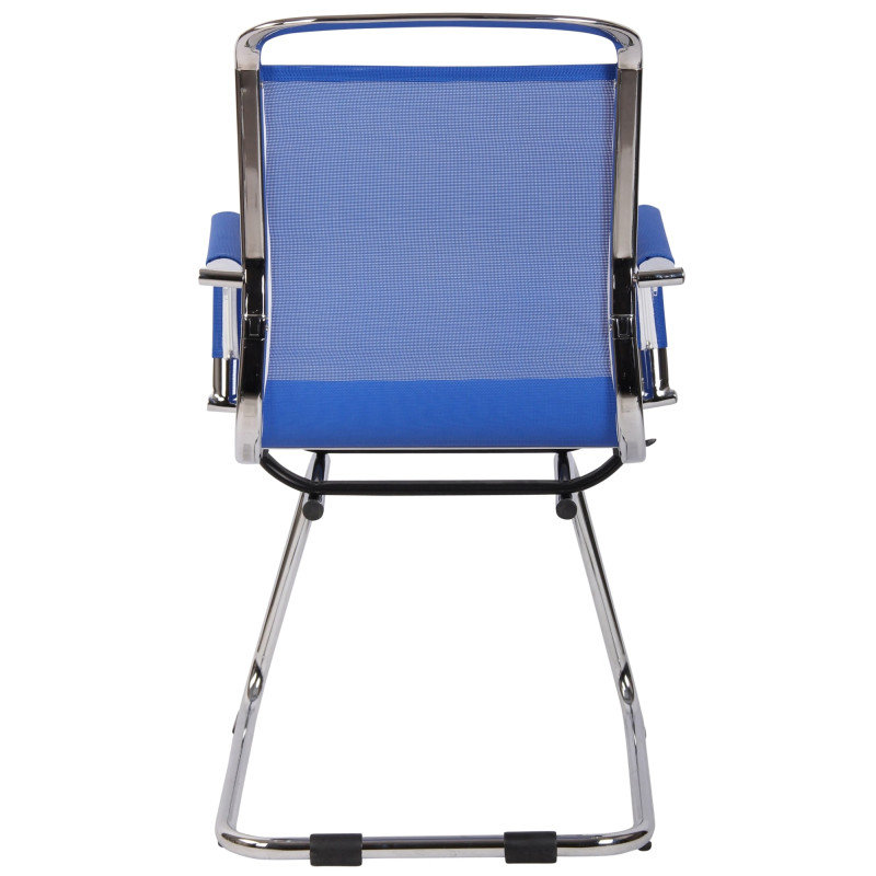 Chaise visiteur Barnet Mesh | bleu