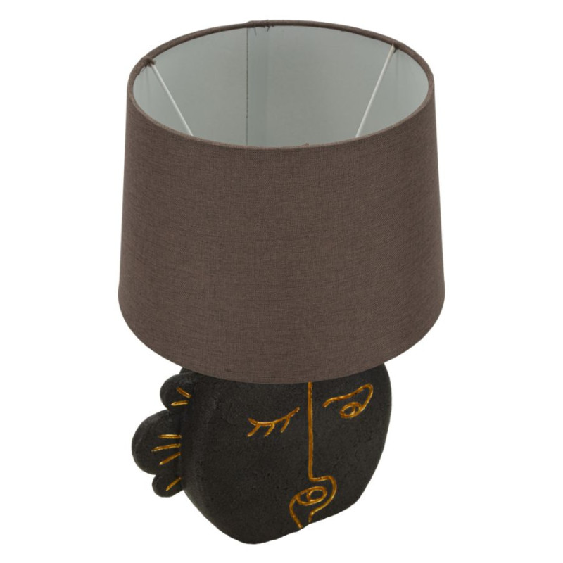 Lampe de Table Tribal -B- – Élégance Contemporaine Ø 27,5x39,5 cm