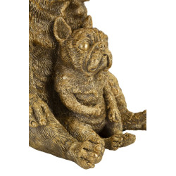 Lampe de Table Chien – Glam et Élégance Ø 26x43,8 cm