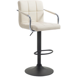 Tabouret de bar Lucy V2 crème