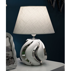 Lampe de Table Shiney – Élégance Contemporaine Ø 30x42 cm