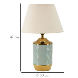 Lampe de Table Cape Town – Glam et Élégance Ø 30x47 cm