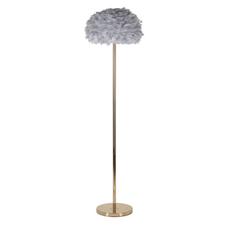 Lampadaire Plumes Slim Gris – Élégance Contemporaine Ø 43x170 cm