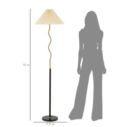 Lampadaire Closey – Design Moderne Ø 46x172 cm
