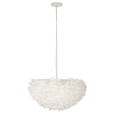 Plafonnier Plume – Style Glam et Contemporain Ø 60x30 cm (hauteur avec câble 110 cm)