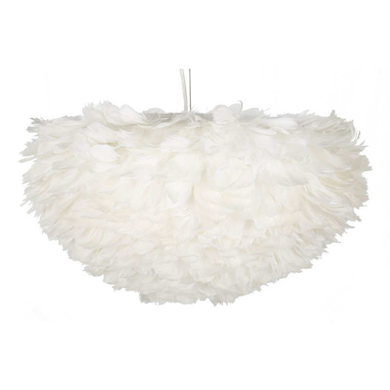 Plafonnier Plume – Style Glam et Contemporain Ø 60x30 cm (hauteur avec câble 110 cm)