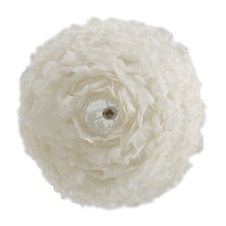 Plafonnier Plume – Style Glam et Contemporain Ø 60x30 cm (hauteur avec câble 110 cm)