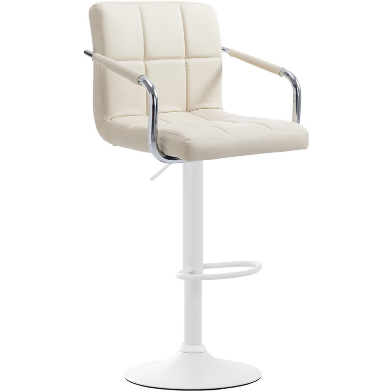 Tabouret de bar Lucy V2 crème