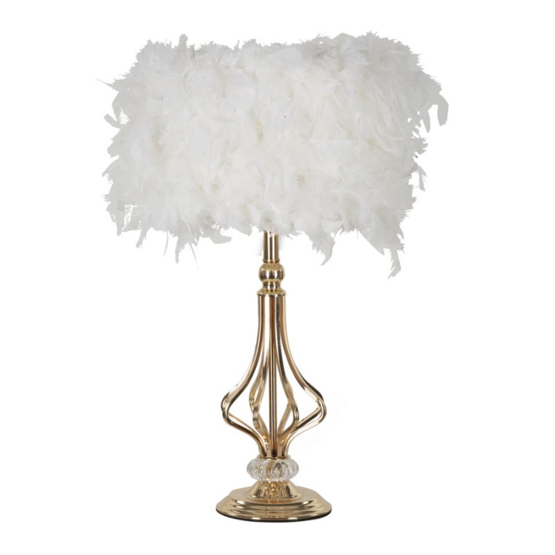 Lampe de Table Tarty Blanc – Luxe et Design Ø 25x54 cm